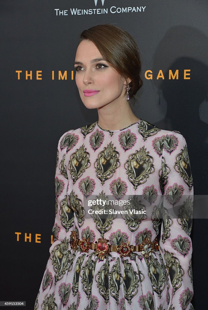 Premiere Of The Imitation Game, Hosted By Weinstein Company