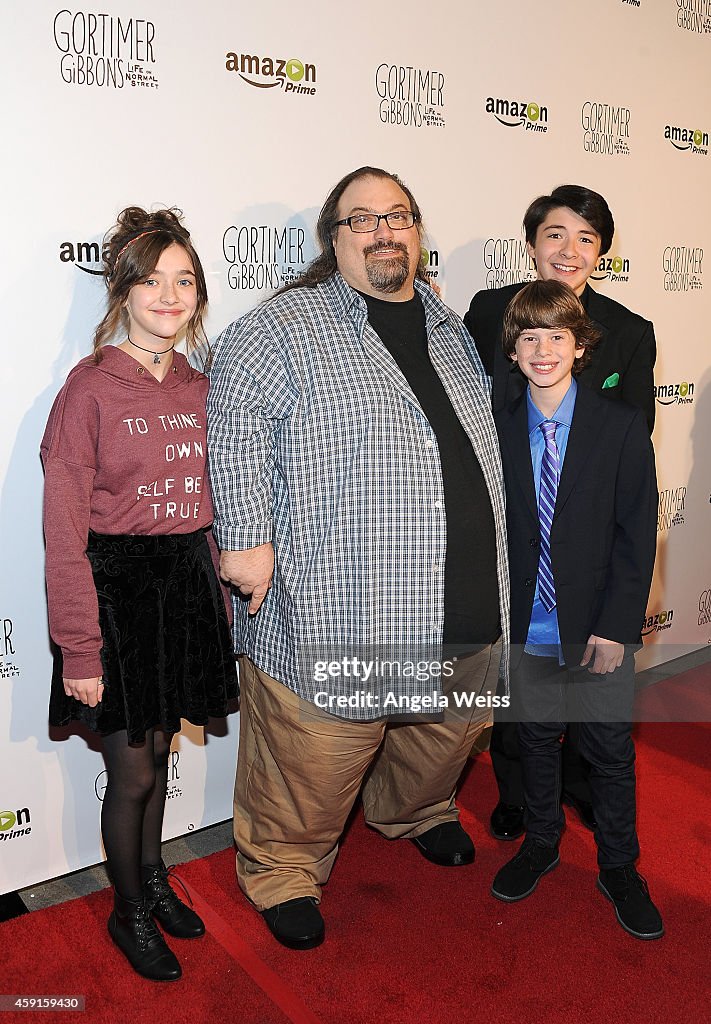 Red Carpet Premiere Screening Of Amazon's "Gortimer Gibbon's Life On Normal Street" - Red Carpet