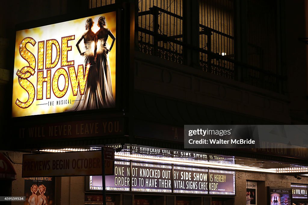 "Side Show" Broadway Opening Night - Arrivals & Curtain Call