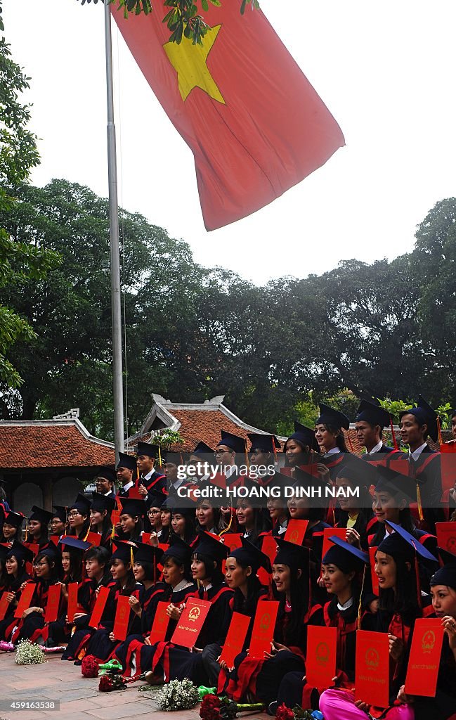 VIETNAM-EDUCATION-TEMPLE