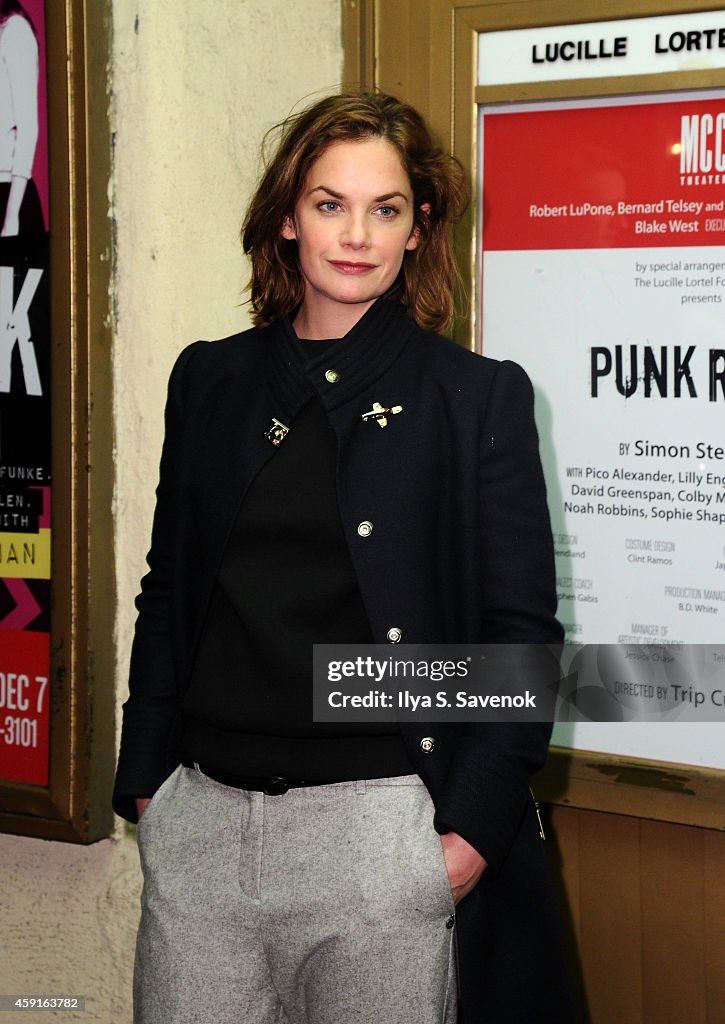 "Punk Rock" Opening Night - Arrivals And Curtain Call