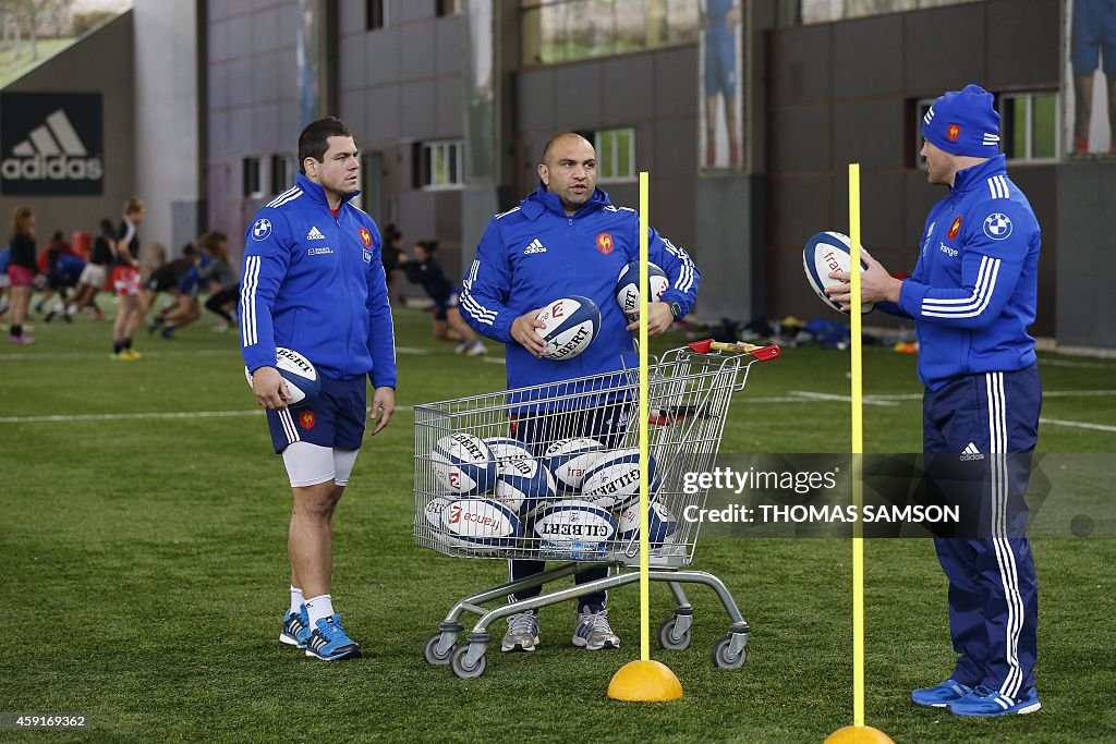 RUGBYU-FRA-TRAINING