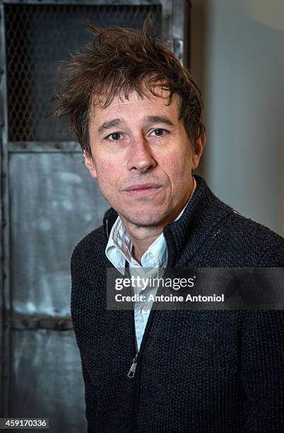 Director Bertrand Bonello is photographed for Le Film Francais on November 17, 2014 in Paris, France.