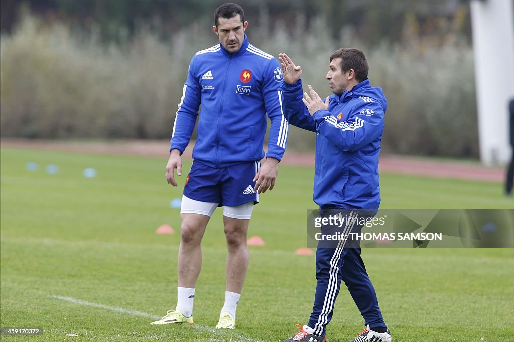 RUGBYU-FRA-TRAINING