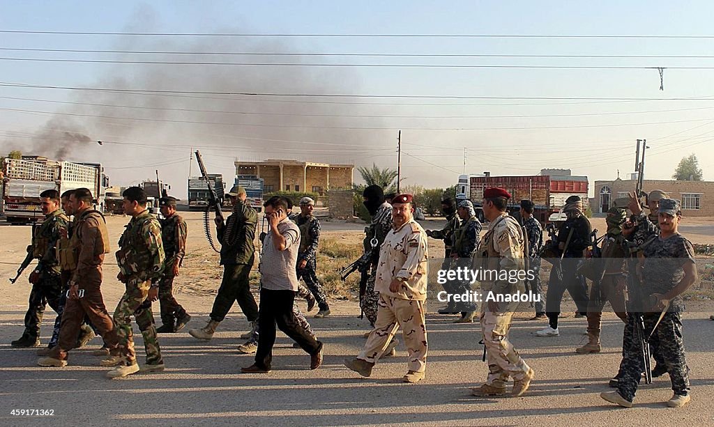 Iraqi army forces regain the whole control of Awsat town of Iraq