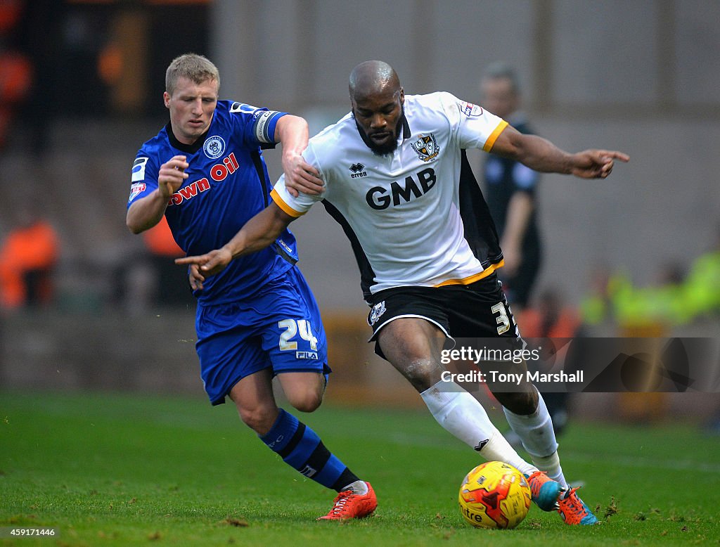 Port Vale v Rochdale - Sky Bet League One