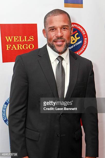 Peter Parros arrives at the 2th Annual NAACP Theatre Awards at Saban Theatre on November 17, 2014 in Beverly Hills, California.