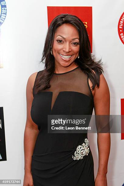 Kellita Smith arrives at the 2th Annual NAACP Theatre Awards at Saban Theatre on November 17, 2014 in Beverly Hills, California.