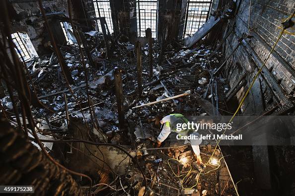 Forensic Archaeologists Begin Work On The Fire Damaged Mackintosh Library Forensic Archaeologists Begin Work On The Fire Damaged Mackintosh Library