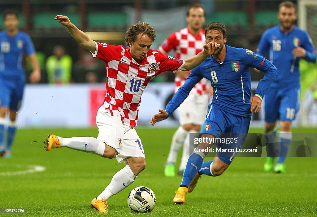 Italy v Croatia - EURO 2016 Qualifier