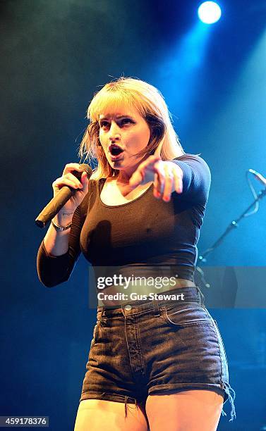 Chantal Claret performs on stage at KOKO on November 10, 2014 in London, United Kingdom.