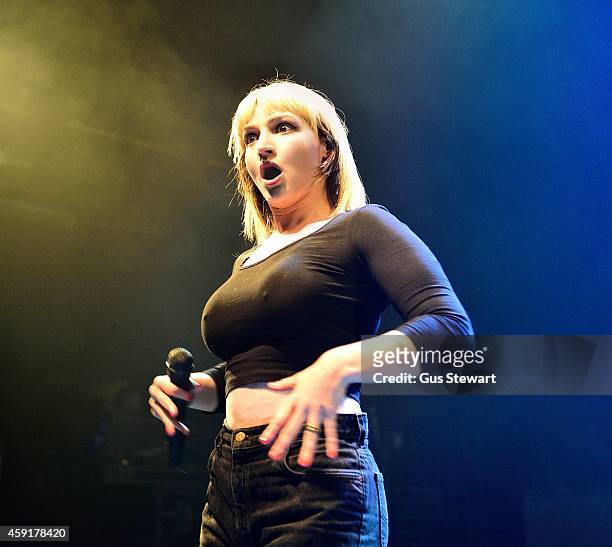 Chantal Claret performs on stage at KOKO on November 10, 2014 in London, United Kingdom.