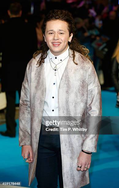 Luke Friend attends the UK Premiere of "Horrible Bosses 2" at Odeon West End on November 12, 2014 in London, England.