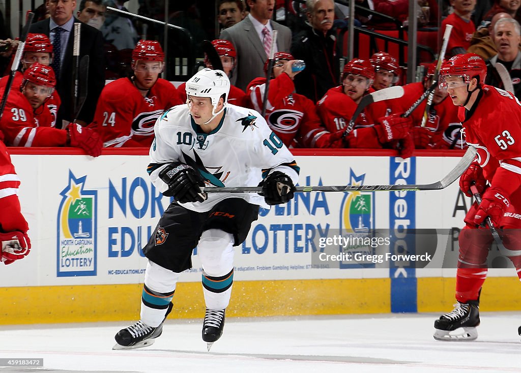 San Jose Sharks v Carolina Hurricanes