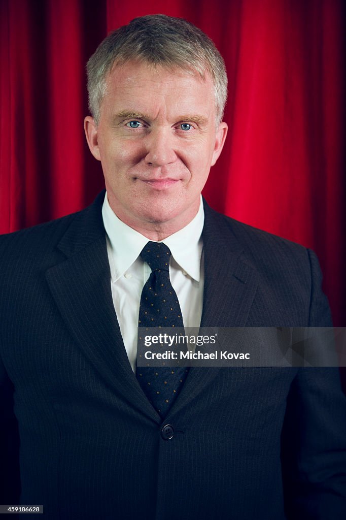 Actor Hall Actor Anthony Michael Hall is photographed for a Portrait Session at ...