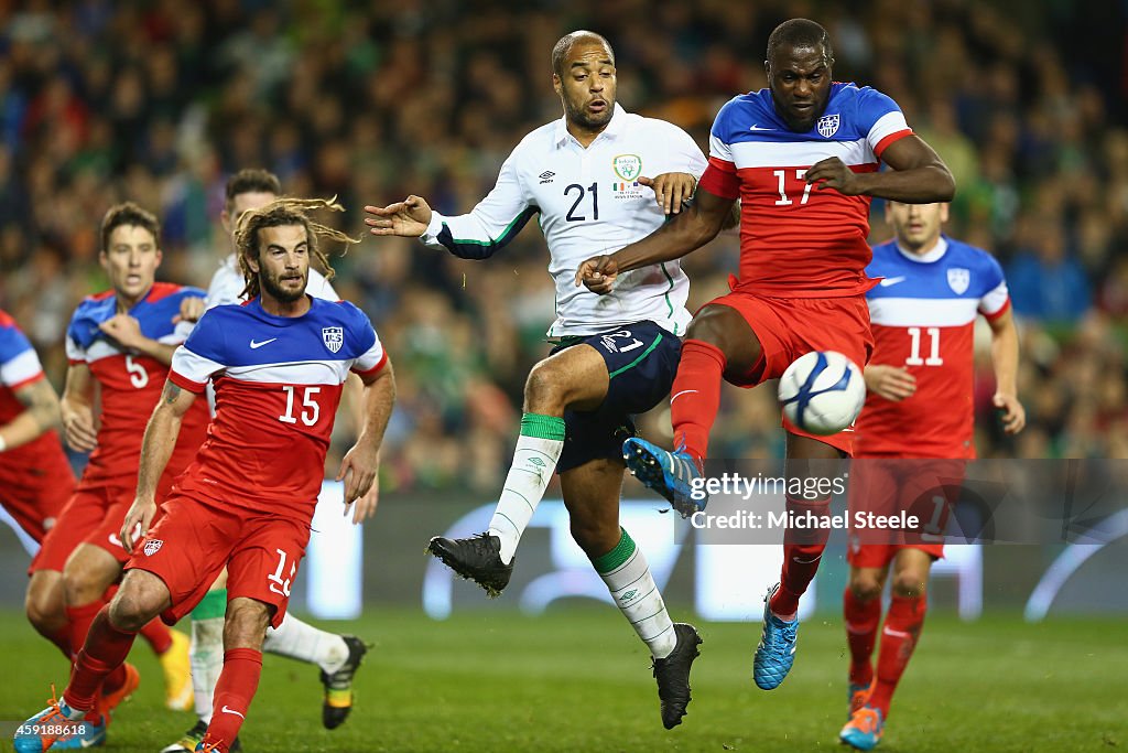 Republic of Ireland v USA - International Friendly