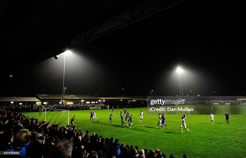 Weston-Super-Mare FC v Doncaster Rovers - FA Cup First Round