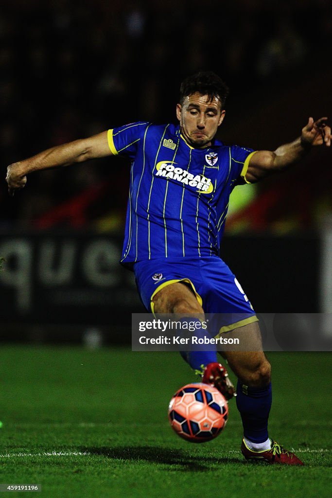 AFC Wimbledon v York City - FA Cup First Round Replay