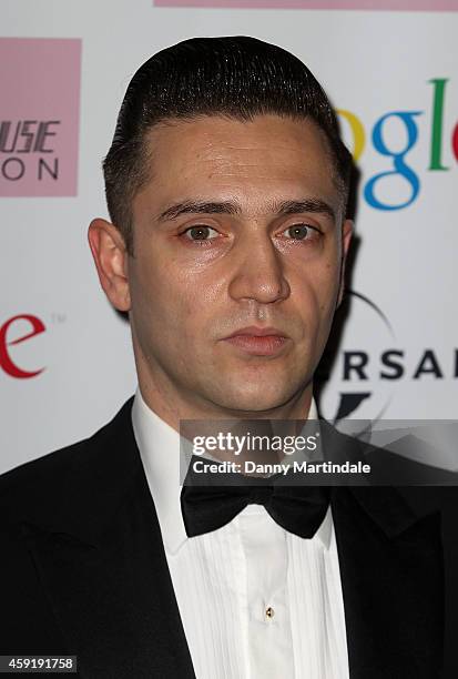 Reg Traviss attends the Amy Winehouse Foundation ball at The Landmark Hotel on November 18, 2014 in London, England.