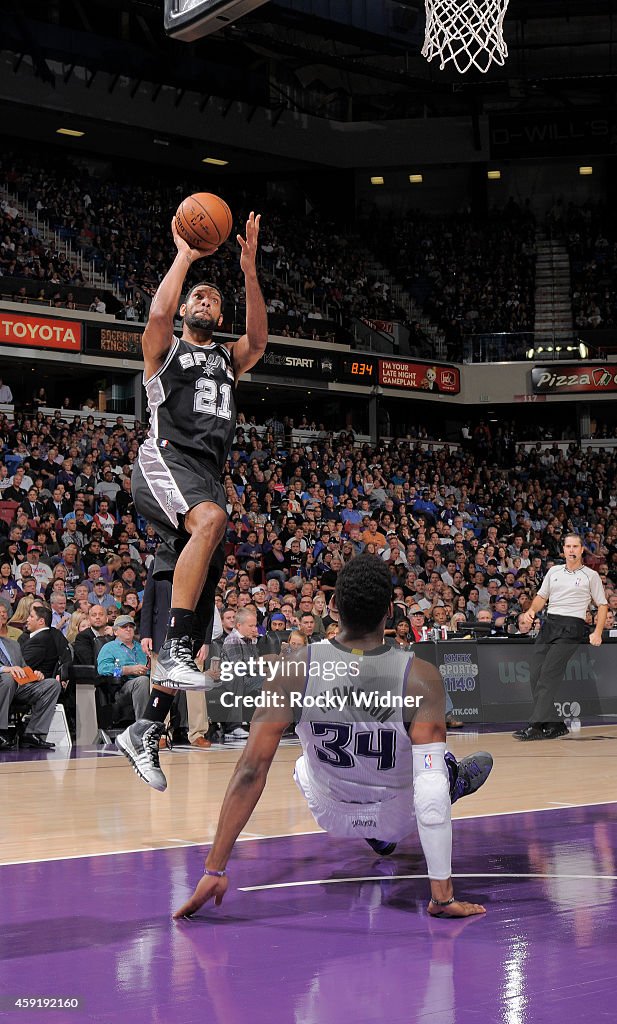 San Antonio Spurs v Sacramento Kings