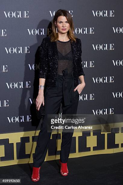 Alejandra Rojas attends the "Vogue Joyas" 2013 awards at the Stock Exchange building on November 18, 2014 in Madrid, Spain.