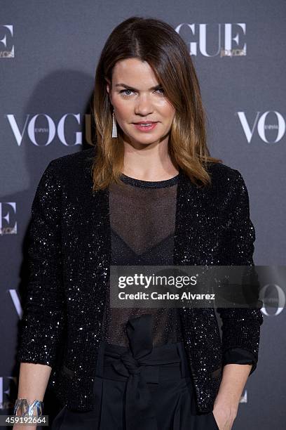 Alejandra Rojas attends the "Vogue Joyas" 2013 awards at the Stock Exchange building on November 18, 2014 in Madrid, Spain.