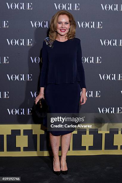 Ana Rodriguez attends the "Vogue Joyas" 2013 awards at the Stock Exchange building on November 18, 2014 in Madrid, Spain.