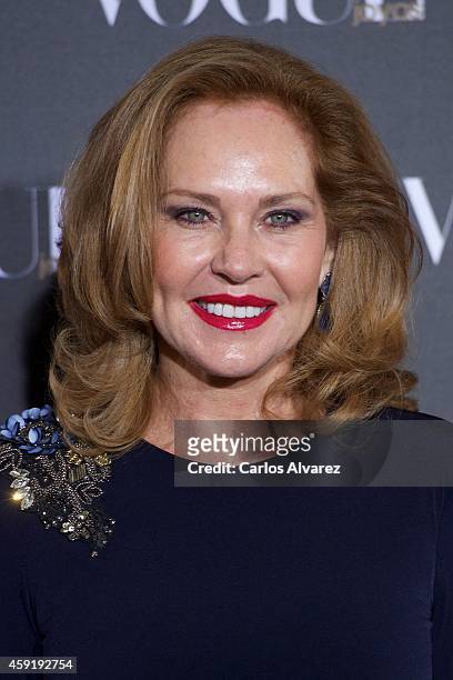 Ana Rodriguez attends the "Vogue Joyas" 2013 awards at the Stock Exchange building on November 18, 2014 in Madrid, Spain.