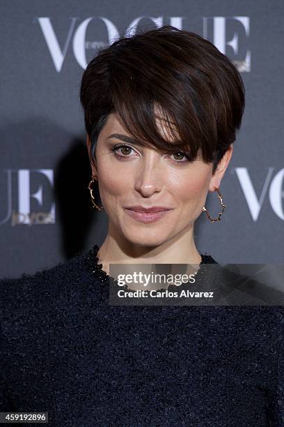 Spanish actress Barbara Lennie attends the "Vogue Joyas" 2013 awards at the Stock Exchange building on November 18, 2014 in Madrid, Spain.
