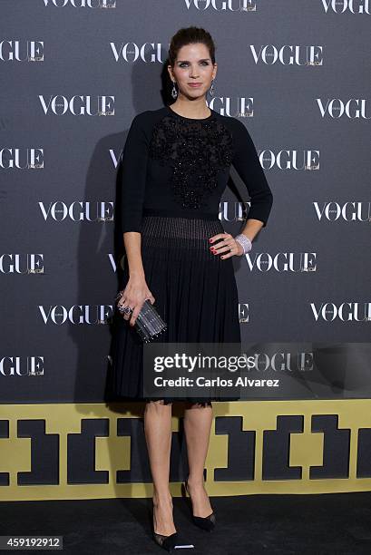 Margarita Vargas attends the "Vogue Joyas" 2013 awards at the Stock Exchange building on November 18, 2014 in Madrid, Spain.