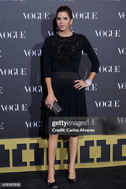 Margarita Vargas attends the "Vogue Joyas" 2013 awards at the Stock Exchange building on November 18, 2014 in Madrid, Spain.