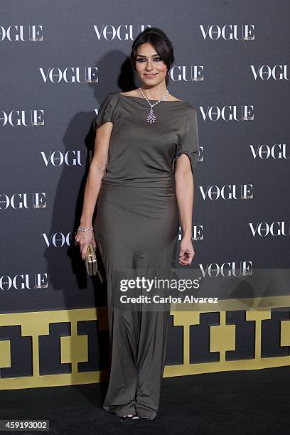 Marta Fernandez attends the "Vogue Joyas" 2013 awards at the Stock Exchange building on November 18, 2014 in Madrid, Spain.