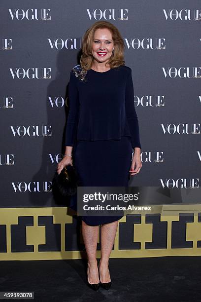 Ana Rodriguez attends the "Vogue Joyas" 2013 awards at the Stock Exchange building on November 18, 2014 in Madrid, Spain.