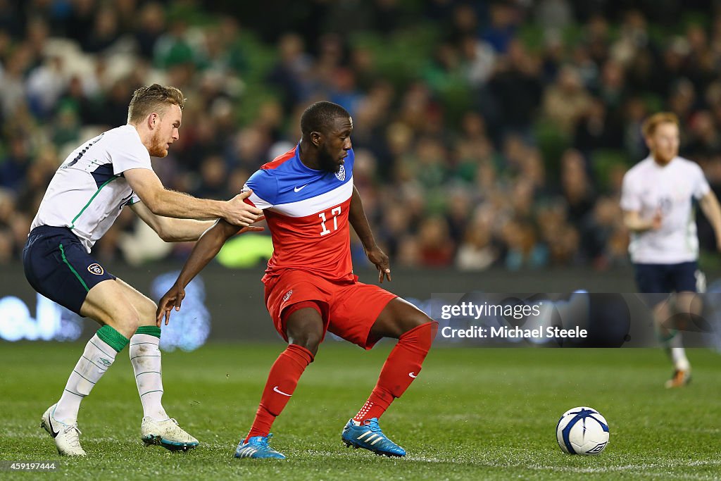 Republic of Ireland v USA - International Friendly