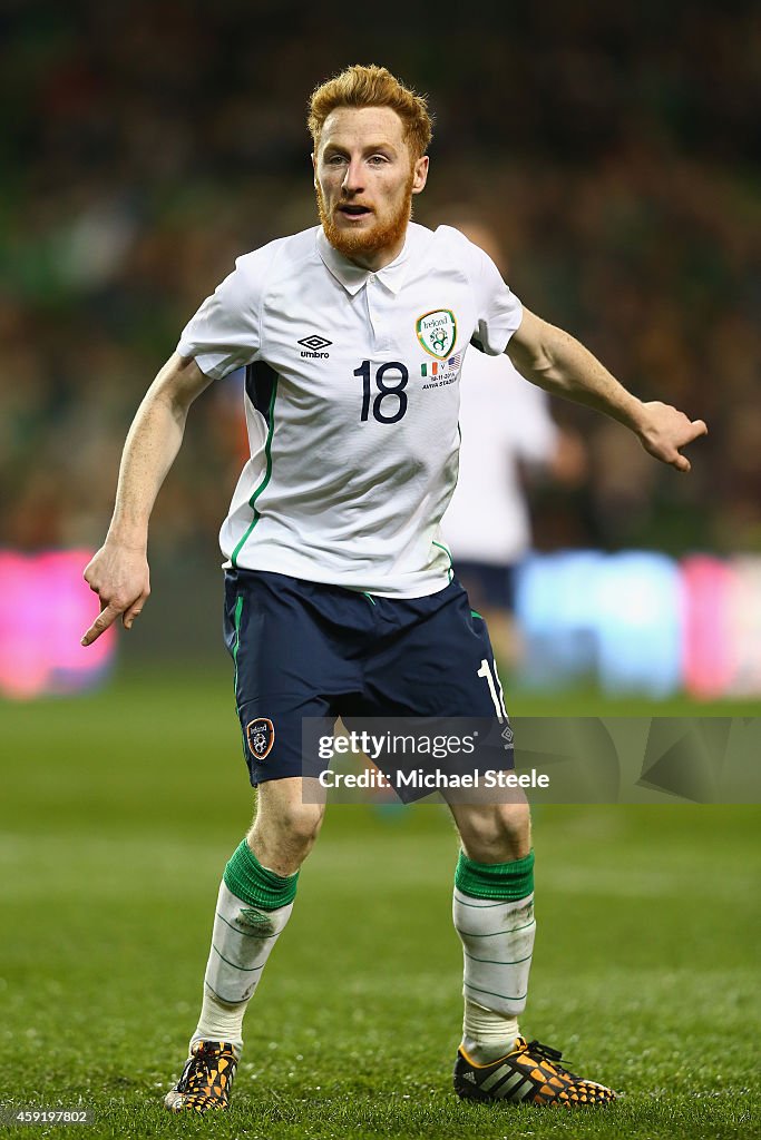 Republic of Ireland v USA - International Friendly