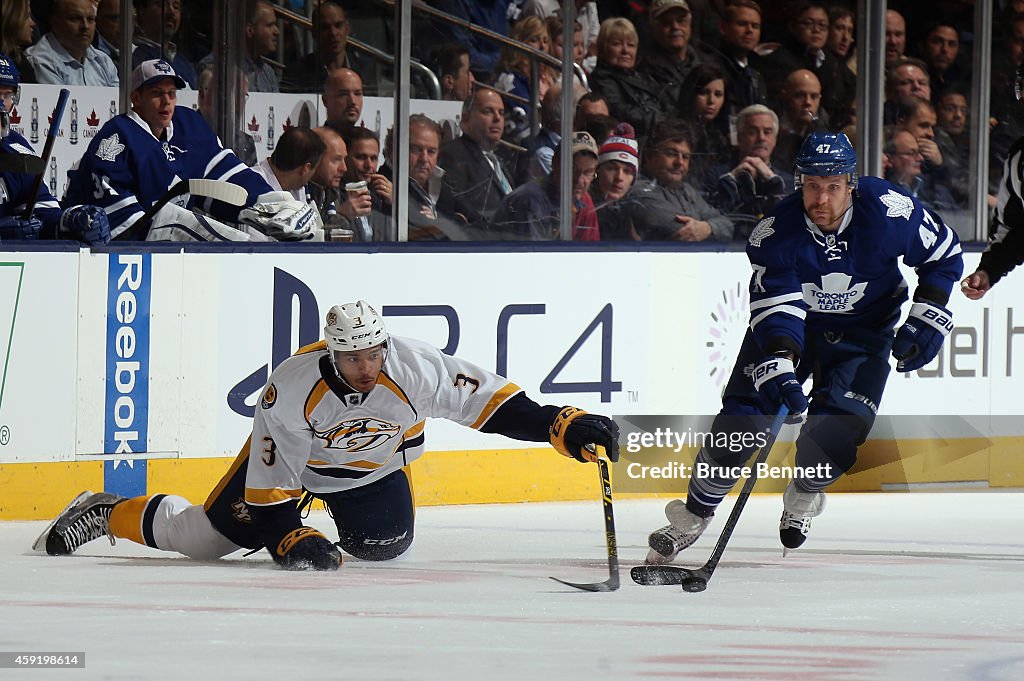 Nashville Predators v Toronto Maple Leafs