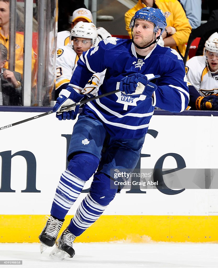 Nashville Predators v Toronto Maple Leafs