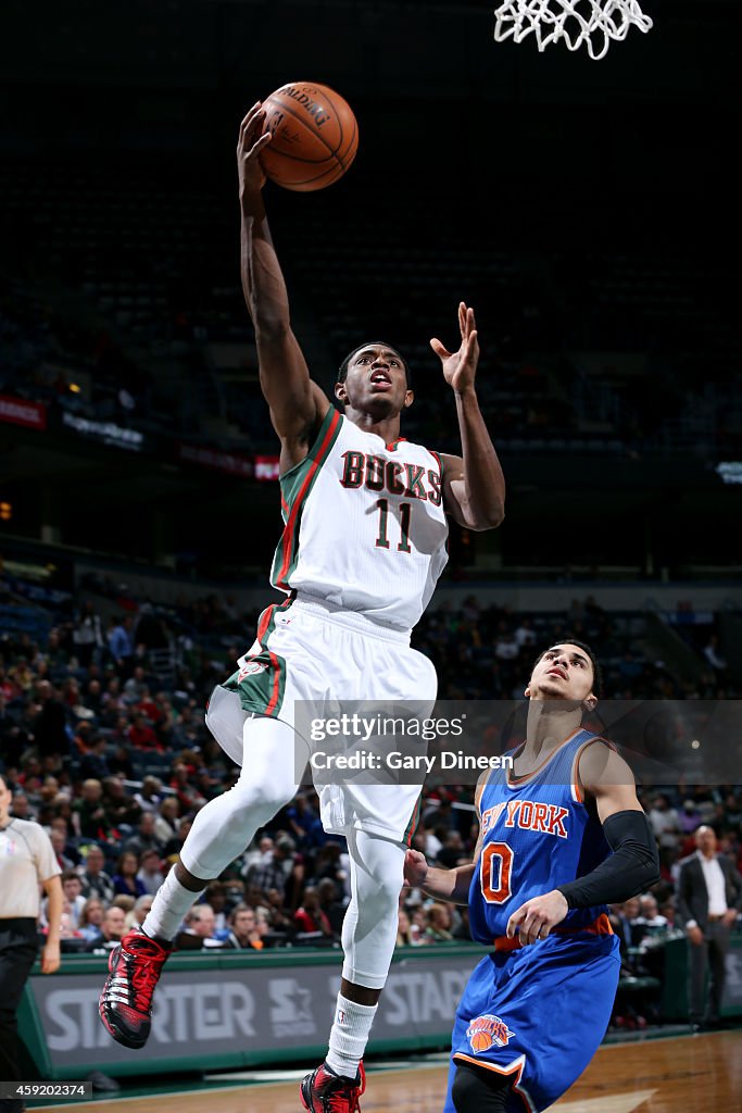 New York Knicks v Milwaukee Bucks