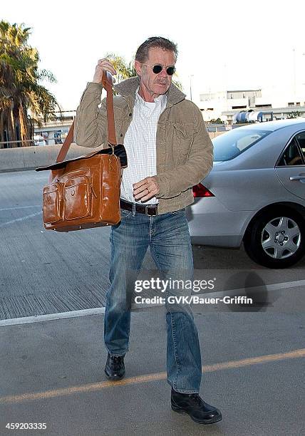 William H. Macy is seen at Los Angeles International Airport on February 28, 2013 in Los Angeles, California.