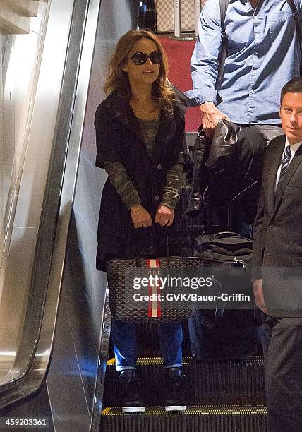 Giada De Laurentiis is seen at Los Angeles International Airport on February 28, 2013 in Los Angeles, California.