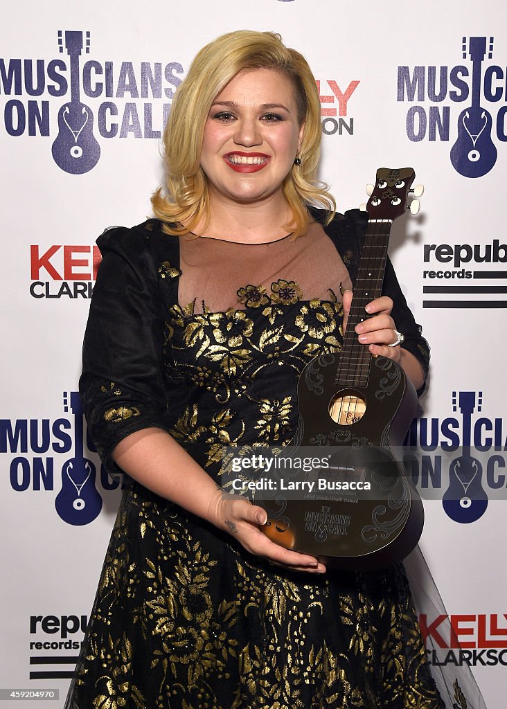 Musicians On Call Celebrates Its 15th Anniversary Honoring Kelly Clarkson And EVP Of Republic Records, Charlie Walk
