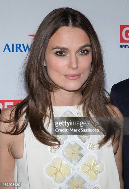 Keira Knightley attends the BAFTA In Conversation with Keira Knightley at The Standard Highline on November 18, 2014 in New York City.