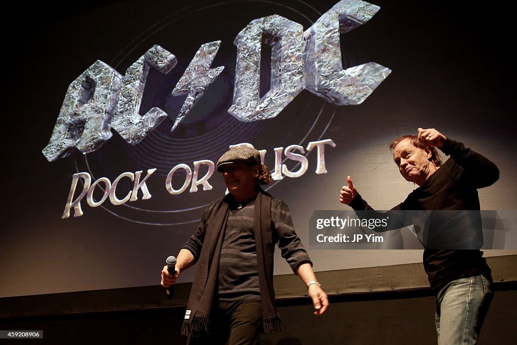 AC/DC "Rock Or Bust" CD Listening Party