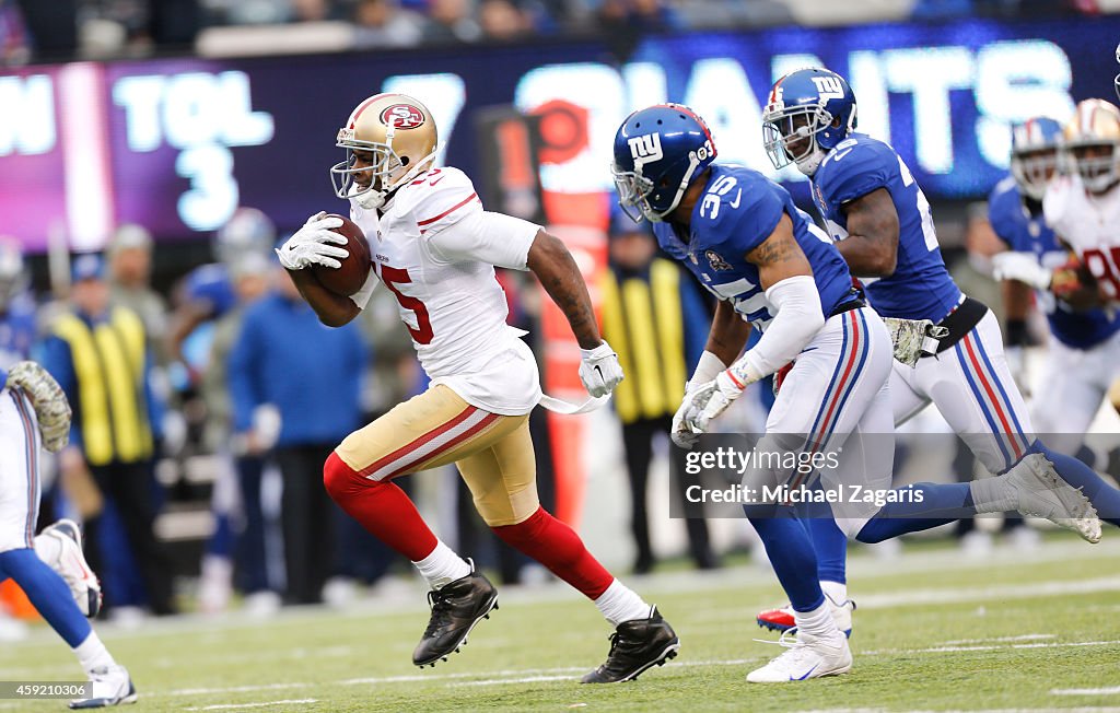 San Francisco 49ers v New York Giants