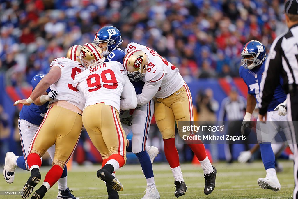 San Francisco 49ers v New York Giants