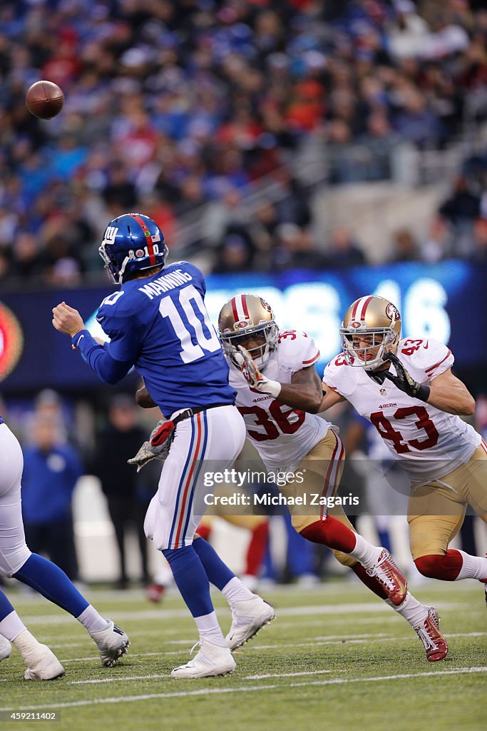 San Francisco 49ers v New York Giants