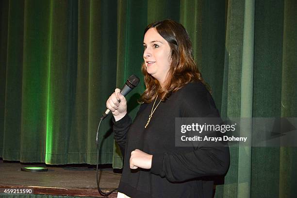 Julie Pacino attends the BILLY BATES LA Premiere Directed By Jennifer DeLia, Starring James Wirt And Savannah Welchl, Produced By Julie Pacino at Los...