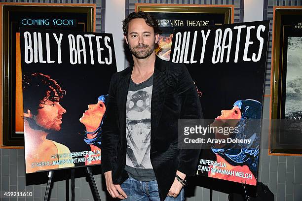 James Wirt attends the BILLY BATES LA Premiere Directed By Jennifer DeLia, Starring James Wirt And Savannah Welchl, Produced By Julie Pacino at Los...