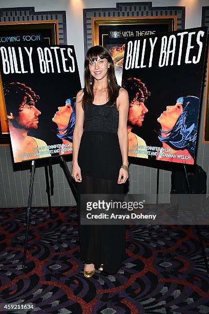 Savannah Welch attends the BILLY BATES LA Premiere Directed By Jennifer DeLia, Starring James Wirt And Savannah Welchl, Produced By Julie Pacino at...