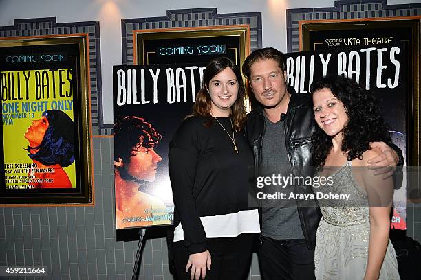 Julie Pacino, Sean Kanan and Jennifer DeLia attend the BILLY BATES LA Premiere Directed By Jennifer DeLia, Starring James Wirt And Savannah Welchl,...